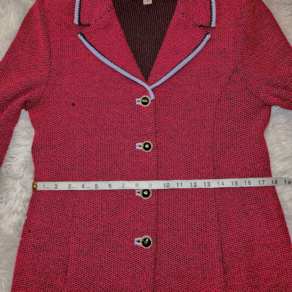 St John Collection by Marie Gray Vintage Jacquard Blazer - Picture 5 of 14